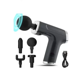 Mini Profesyonel Şarjlı Masaj Aleti 4 Başlıklı Kh-800