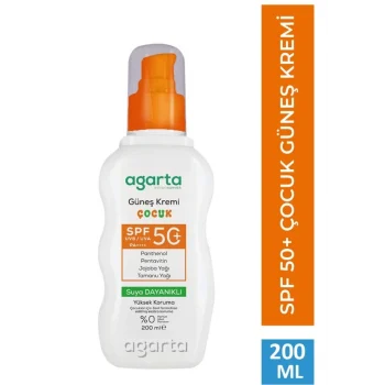 NessiWorld Doğal Güneş Kremi Çocuk 50 SPF 200 ml