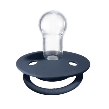 Bibs De Lux Silikon Emzik 0-36 Ay Steel Blue