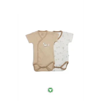 NessiWorld Always Dream Yarım Kol Badi 17115 Ekru Bej