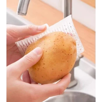 Çok Amaçlı Sebze ve Meyve Temizleme Patates Soyma Fırçası
