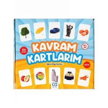 Games Kavram Kartlarım 64 Kart 5175
