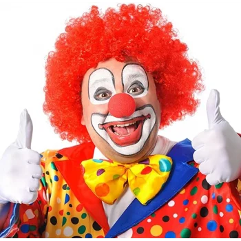 Kırmızı Renk Sünger Palyaço Burnu Takma Burun 10 Adet