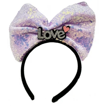 Led Işıklı 3 Farklı FonNessiWorldiyonda Yanan Lila Fiyonk Taç 20X17 cm