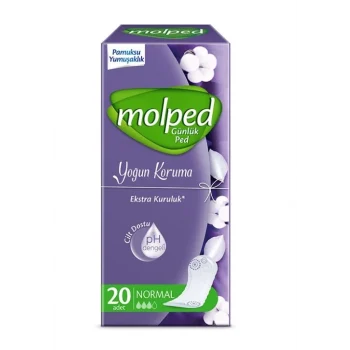 Molped Yoğun Koruma Günlük Ped 20 Adet