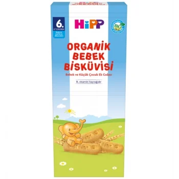 Organik Bebek Bisküvisi 180 Gr