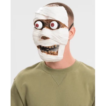 Sallanan Yaylı Oynar Gözlü Mumya Maskesi