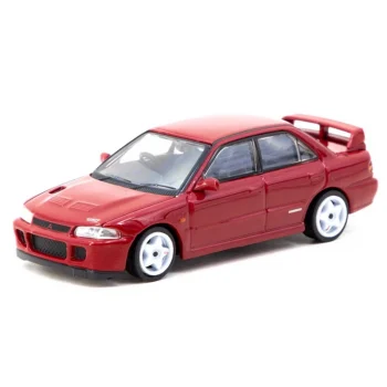 NessiWorld Works 1/64 Mitsubishi Lancer GSR Evolution II Red with  Cards