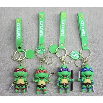 Ninja Kaplumbağalar Silikon Anahtarlık Alk4260