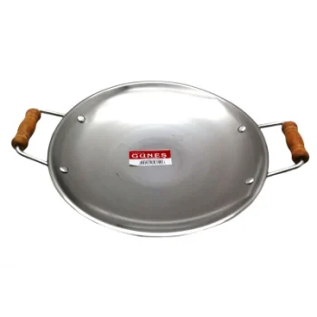 No-2 Çelik Kulplu Kavurma Sacı