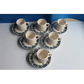 Nordic Dijital 6lı Kahve Takımı