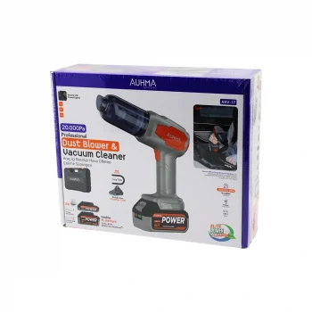 Oto Araç Type-c Sarjlı El Tipi Basınçlı Hava Üfleme - Süpürge Makine Yedek Batarya - 2 X Filtre Mikrofiber Bez 8 Başlık 120w Ahv-17