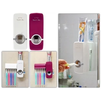 Otomatik Diş Macunu Sıkacağı - Diş Fırça Tutucu