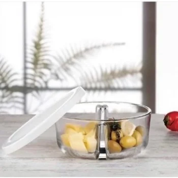 PAŞABAHÇE 2 BÖLMELİ POLAR SAKLAMA KABI BEYAZ KAPAKLI-530683