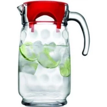 Paşabahçe 43674 Space Kırmızı Kapaklı Sürahi 1650 cc