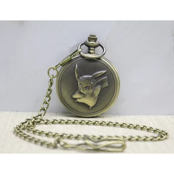 Pikachu Tasarımlı Köstekli Saat