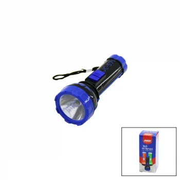Pilli   Mini=11.2cm  Led El Feneri  75lümen   Output: 1.5v   Renkli Plastik