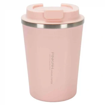 Pınkah Paslanmaz Çelik Kahve Termos Bardağı 380 ml