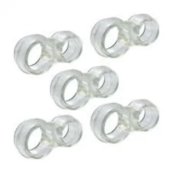 Şeffaf Silikon Plastik Kapı Kolu Tutucu, Tutacağı Durdurucu Pencere Tamponu Stoperi (5 ADET)