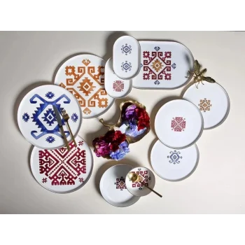 Porland Arabesque 27 Parça 6 Kişilik Yemek Takımı