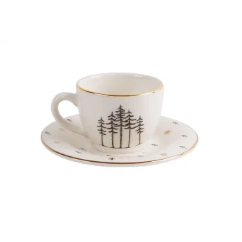 Porland Forest Tabaklı Kahve Fincanı 85 Cc Tekli Fiyat