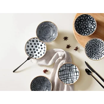 Porland Fractal 6lı Çok Amaçlı Kase Takımı 12cm