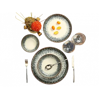 Porland Re-Gen Ontario 24 Parça 6 Kişilik Yemek Takımı