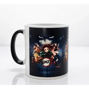Porselen Renk Değiştiren Demon Slayer Kupa Bardak Aalk383