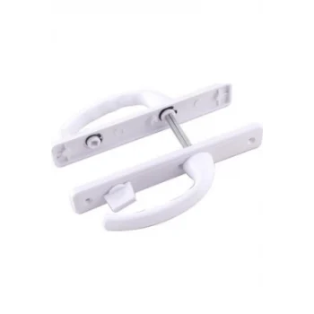 Poşetli Banyo-wc - Kilitli Beyaz Pvc Kapı Kolu