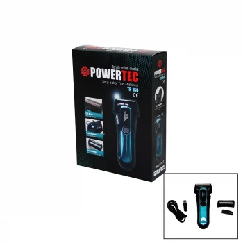Powertec Tr-150 Şarjlı Çift Bıçak Sıfır Sakal Traş Makinesi Bıyık Düzeltme - Yedek Başlık