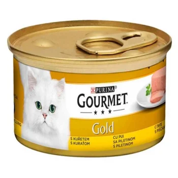 Purina Gourmet Gold Kıyılmış Tavuklu Kedi Konservesi 85 gr
