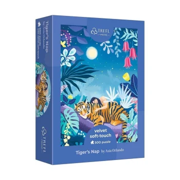 PUZZLE-37424 Tigers Nap Kaplan 500 Parça Çocuk Puzzle