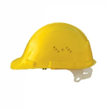 Sarı Anahtarlı Arkadan Ayarlı Baret Hava Deliksiz