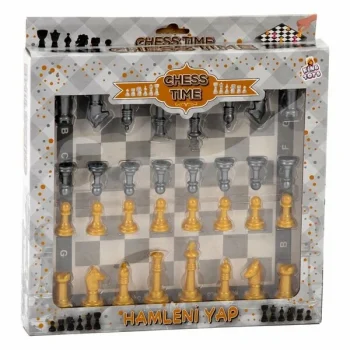 Satranç Takımı - Gri