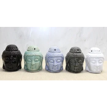 Seramik Buda Büstü Buhurdanlık Alk4446