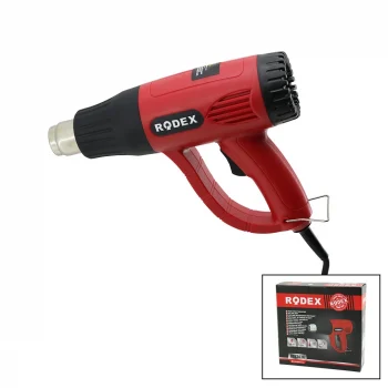 Sıcak Hava Makinesi - Tabancası 4pcs Başlık Aparat Kablolu 300-600°c 280/480lpm 2000w Rdx-303a