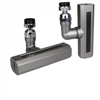 Siyah  Geniş  360 Derece Dönebilenoynar Başlık - 4 Mod  Perlatör Şelale Musluk Ucu Ktx-3288