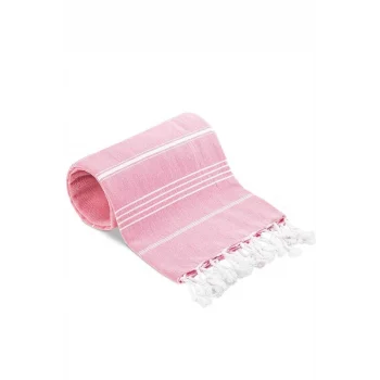 Summer Wind Soft &#37;100 Pamuk Peştemal 100x180 cm Pembe