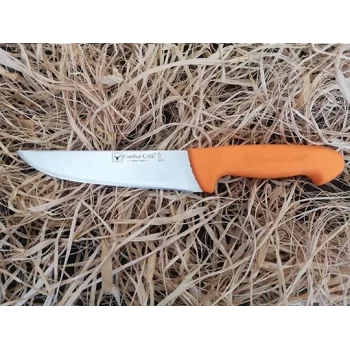 Sürmene  61120 Kasap Kurban Bıçağı, 16,5 Cm, Kaymaz Sap