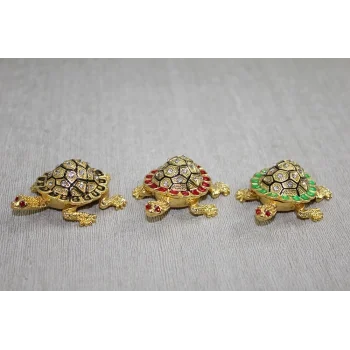 Swaroski Minik Kaplumbağa Figürü Alk3867