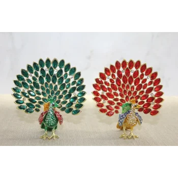 Swaroski Tavuskuşu Alk3833