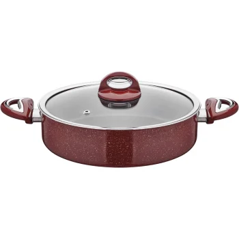 Taç Titan Granit Basık Tencere 26cm TT-1116