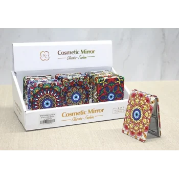 Taşlı El Aynası Dikdörtgen İnce Alk3738