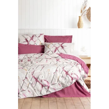 Tek Kişilik Nevresim Takımı Renata Mürdüm