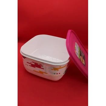 Trendy Kare Saklama Kabı 1.9lt