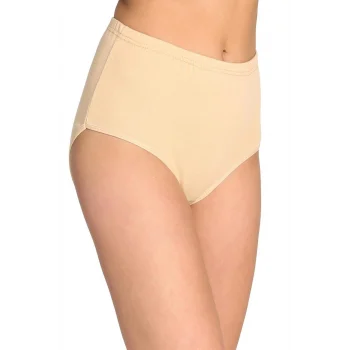 Tutku Kadın Yüksek Bel Bato Kalın Lastik Külot Ten