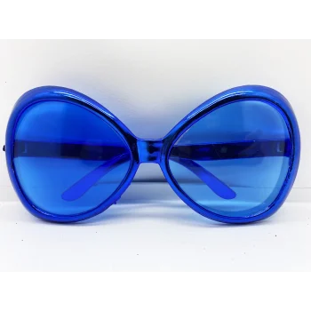 Yeşilçam Temalı Parti Gözlüğü Mavi Renk 7x16 Cm