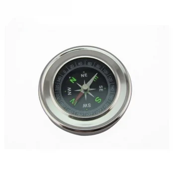 Yuvarlak Metal Kasa Dayanıklı Pusula 80mm