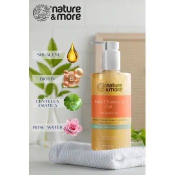 Nature More Yüz Yıkama & Temizleme Jeli Face Cleansing Gel 340ML