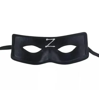 Zorro Maskesi Arkadan Lastikli Z Baskılı